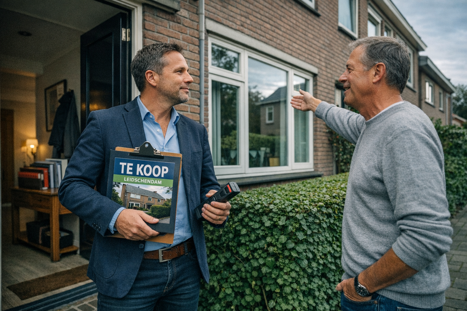 Voorbereiding verkoop woning makelaar