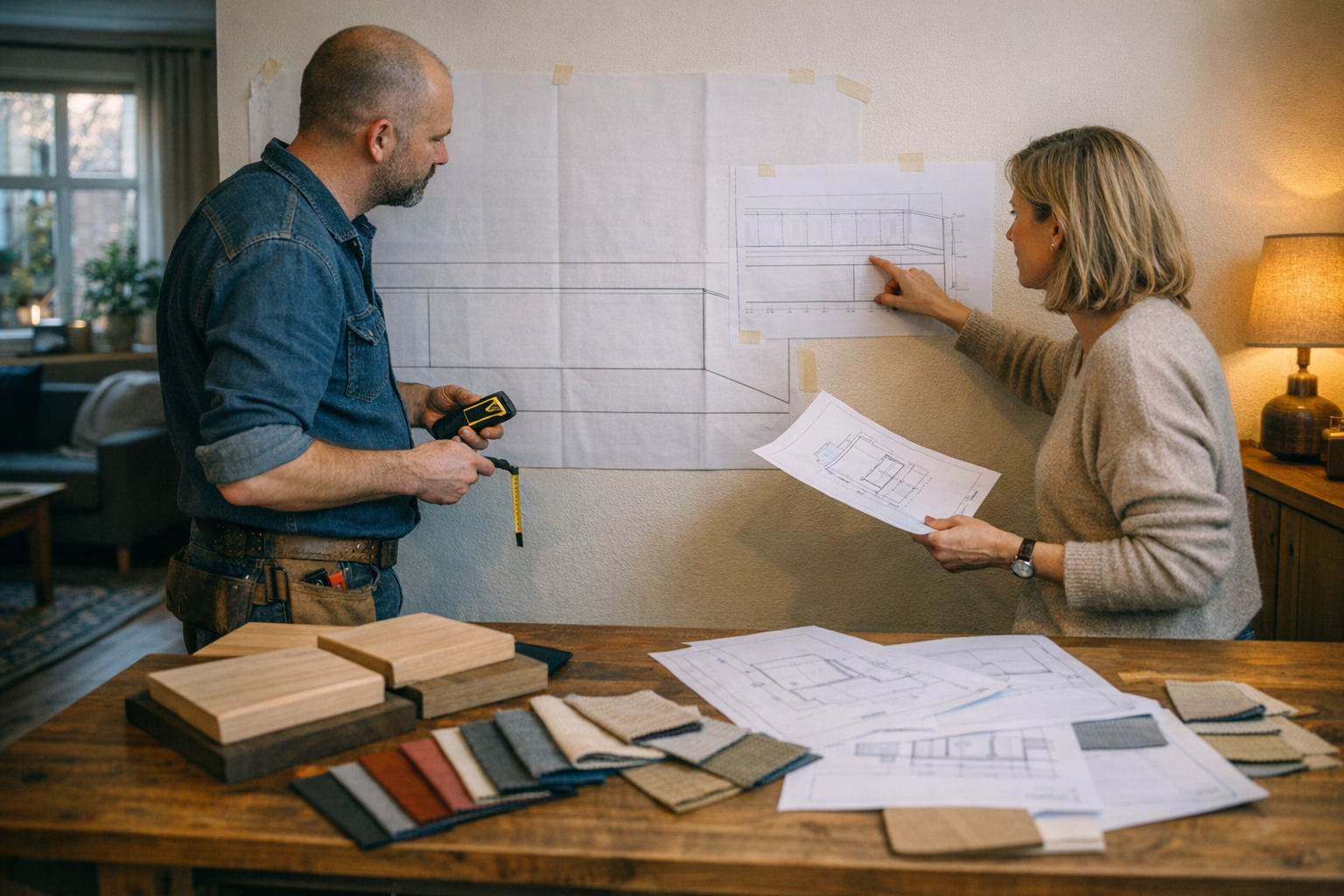 Bank op maat ontwerp proces