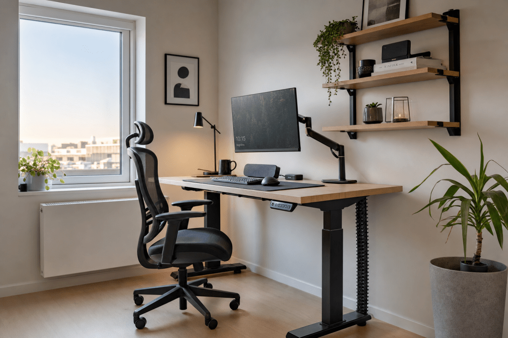 Hoe richt je een klein kantoor efficiënt in zonder in te leveren op ergonomie en uitstraling?